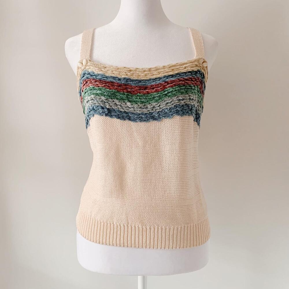 Vintage PACA Knit Tank Size S